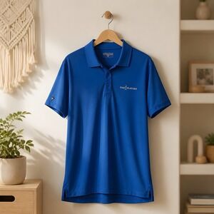 PGA Active Wear "The Players Championship" Women's Golf Polo Shirt Size 2XL Blue